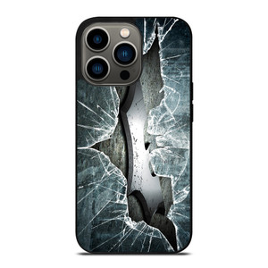 CRACKED OUT GLASS BATMAN THE DARK KNIGHT 2 iPhone 13 Pro Case