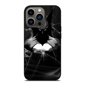 CRACKED OUT GLASS BATMAN THE DARK KNIGHT 3 iPhone 13 Pro Case
