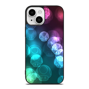 MUSHROOM NEON MARIO BROSS iPhone 13 Mini Case MUSHROOM NEON MARIO BROSS iPhone 13 Mini Case