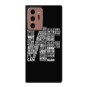 NF WORD COLLABORATION LOGO Samsung Galaxy Note 20 Ultra Case