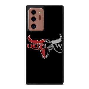 OUTLAW LOGO RED SILVER METAL Samsung Galaxy Note 20 Ultra Case