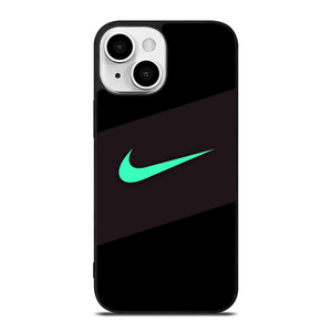 NIKE LIGHT GREEN LOGO iPhone 13 Mini Case NIKE LIGHT GREEN LOGO iPhone 13 Mini Case