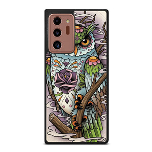 SUGAR SKULL OWL TATTO LOGO Samsung Galaxy Note 20 Ultra Case