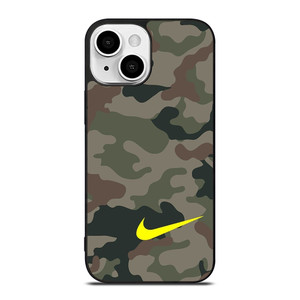 NIKE LOGO CAMO ARMY iPhone 13 Mini Case NIKE LOGO CAMO ARMY iPhone 13 Mini Case