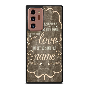 THE AVETT BROTHERS QUOTES Samsung Galaxy Note 20 Ultra Case