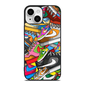 NIKE SHOES ART COLLAGE iPhone 13 Mini Case NIKE SHOES ART COLLAGE iPhone 13 Mini Case