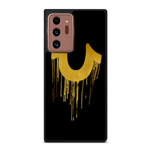TRUE RELIGION GOLD BLACK LOGO Samsung Galaxy Note 20 Ultra Case