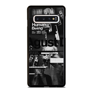 AGUST D BTS NEW ALBUM Samsung Galaxy S10 Case AGUST D BTS NEW ALBUM Samsung Galaxy S10 Case