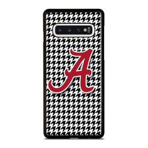 ALABAMA HOUNDSTOOTH CRIMSON TIDE Samsung Galaxy S10 Case ALABAMA HOUNDSTOOTH CRIMSON TIDE Samsung Galaxy S10 Case
