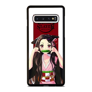 ANIME DEMON SLAYER KIMETSU NO YAIBA CUTE NEZUKO Samsung Galaxy S10 Case