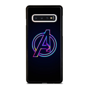 AVENGERS LOGO RAINBOW COLOR Samsung Galaxy S10 Case AVENGERS LOGO RAINBOW COLOR Samsung Galaxy S10 Case