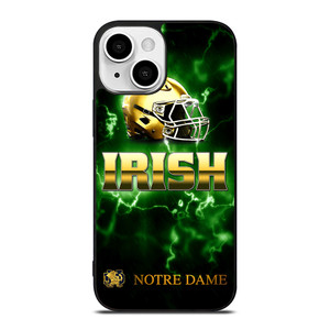 NOTRE DAME IRISH LOGO GREEN iPhone 13 Mini Case NOTRE DAME IRISH LOGO GREEN iPhone 13 Mini Case