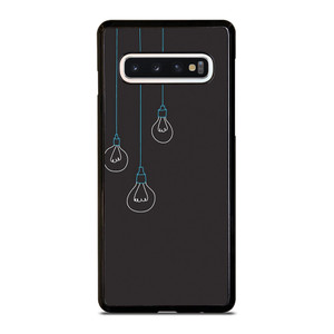 BLACK LIGHT BULBS MINIMALISTIC Samsung Galaxy S10 Case BLACK LIGHT BULBS MINIMALISTIC Samsung Galaxy S10 Case