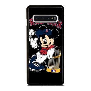 BOSTON RED SOX MICKEY MOUSE Samsung Galaxy S10 Case