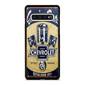 CHEVY RETRO CAR POSTER Samsung Galaxy S10 Case CHEVY RETRO CAR POSTER Samsung Galaxy S10 Case