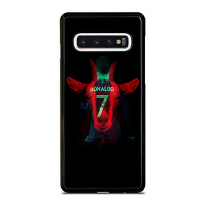 CRISTIANO RONALDO CR7 G.O.A.T Samsung Galaxy S10 Case CRISTIANO RONALDO CR7 G.O.A.T Samsung Galaxy S10 Case