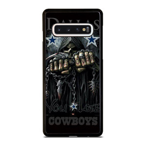 DALLAS COWBOYS SKULL Samsung Galaxy S10 Case DALLAS COWBOYS SKULL Samsung Galaxy S10 Case