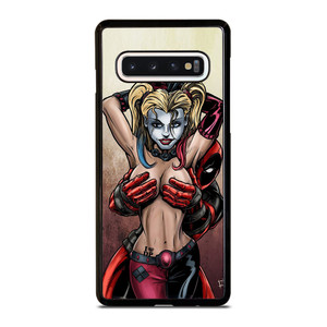 DEADPOOL HARLEY QUINN 3 Samsung Galaxy S10 Case