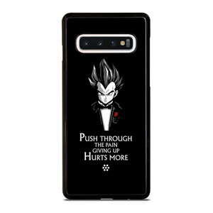 DRAGON BALL Z VEGETA QUOTE Samsung Galaxy S10 Case DRAGON BALL Z VEGETA QUOTE Samsung Galaxy S10 Case