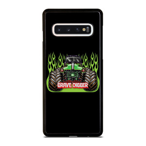 GRAVE DIGGER MONSTER RACING CAR Samsung Galaxy S10 Case