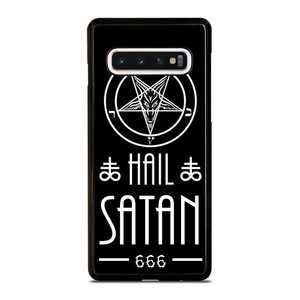 HAIL SATAN 666 Samsung Galaxy S10 Case