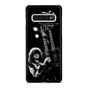 JIMMY PAGE LED ZEPPELIN Samsung Galaxy S10 Case