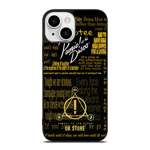 PANIC AT THE DISCO LOGO GOLD iPhone 13 Mini Case PANIC AT THE DISCO LOGO GOLD iPhone 13 Mini Case