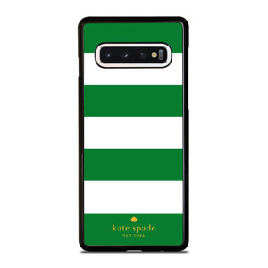 KATE SPADE GREEN STRIPE Samsung Galaxy S10 Case