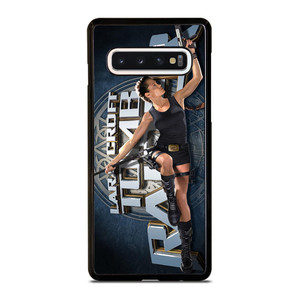 LARA CROFT TOMB RAIDER iPhone XR Plastic Black Samsung Galaxy S10 Case