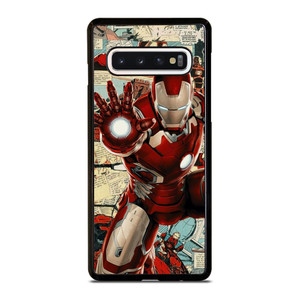 MARVEL IRONMAN COLLAGE COMIC Samsung Galaxy S10 Case