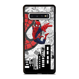 MARVEL SPIDERMAN COMIC CARTOON Samsung Galaxy S10 Case