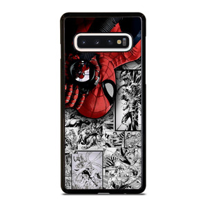 MARVEL SPIDERMAN POTRAIT COMIC Samsung Galaxy S10 Case MARVEL SPIDERMAN POTRAIT COMIC Samsung Galaxy S10 Case