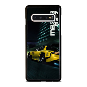 MAZDA RX7 SPEEDRACER YELLOW Samsung Galaxy S10 Case