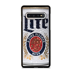 MILLER LITE BEER CAN Samsung Galaxy S10 Case MILLER LITE BEER CAN Samsung Galaxy S10 Case