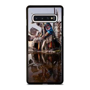 NATIVE AMERICAN INDIAN FEATHERS Samsung Galaxy S10 Case NATIVE AMERICAN INDIAN FEATHERS Samsung Galaxy S10 Case