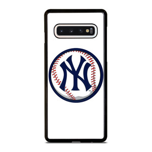 NEW YORK YANKEES BALL LOGO Samsung Galaxy S10 Case NEW YORK YANKEES BALL LOGO Samsung Galaxy S10 Case