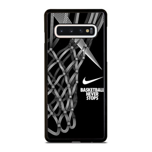 NIKE BASKETBALL NEVER STOPS ART Samsung Galaxy S10 Case NIKE BASKETBALL NEVER STOPS ART Samsung Galaxy S10 Case