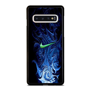 NIKE LOGO BLUE LIQUID Samsung Galaxy S10 Case