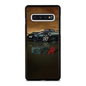 NISSAN GTR R35 SILVER GLOWING Samsung Galaxy S10 Case