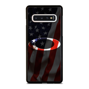 OAKLEY AMERICAN FLAG LOGO EMBOSS Samsung Galaxy S10 Case