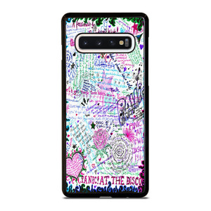 PANIC AT THE DISCO BY SAMARA BLACK Samsung Galaxy S10 Case
