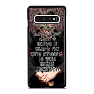 PANIC AT THE DISCO QUOTES MISS JACKSON Samsung Galaxy S10 Case