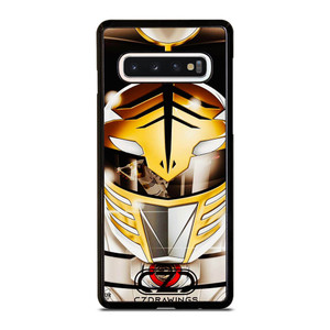 POWER RANGERS WHITE Samsung Galaxy S10 Case POWER RANGERS WHITE Samsung Galaxy S10 Case
