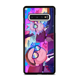 RICK AND MORTY CARTOON RAINBOW Samsung Galaxy S10 Case