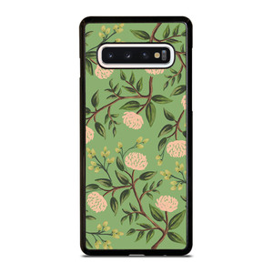 RIFLE PAPER EMERALD PEONIES Samsung Galaxy S10 Case RIFLE PAPER EMERALD PEONIES Samsung Galaxy S10 Case