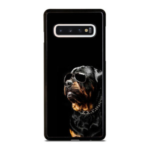 ROTTEILER DOG GLASSES Samsung Galaxy S10 Case