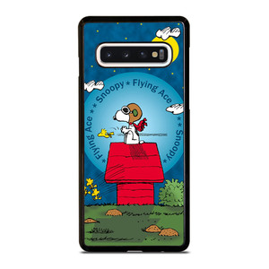 SNOOPY FLYING ACE Samsung Galaxy S10 Case