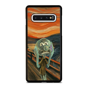 SQUIDWARD OIL PAINTING Samsung Galaxy S10 Case