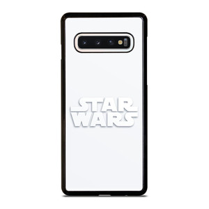 STARWARS LOGO WHITE Samsung Galaxy S10 Case STARWARS LOGO WHITE Samsung Galaxy S10 Case