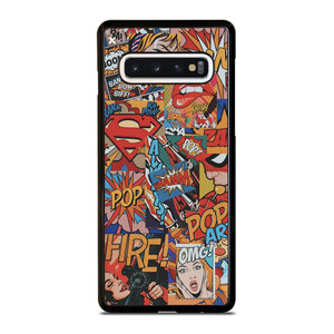 SUPERMAN POP ART COMIC Samsung Galaxy S10 Case